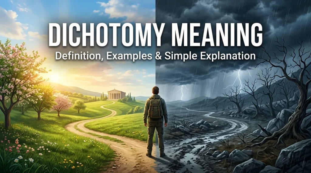 Dichotomy Meaning