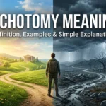 Dichotomy Meaning