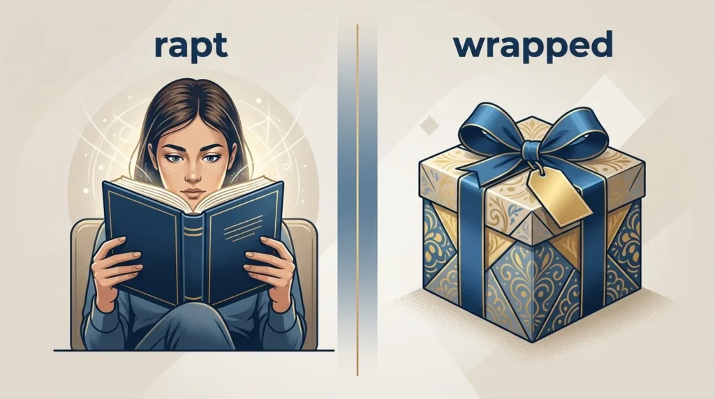 Difference Between Rapt and Wrapped