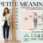 Petite meaning explained with height, body type, and fashion sizing guide