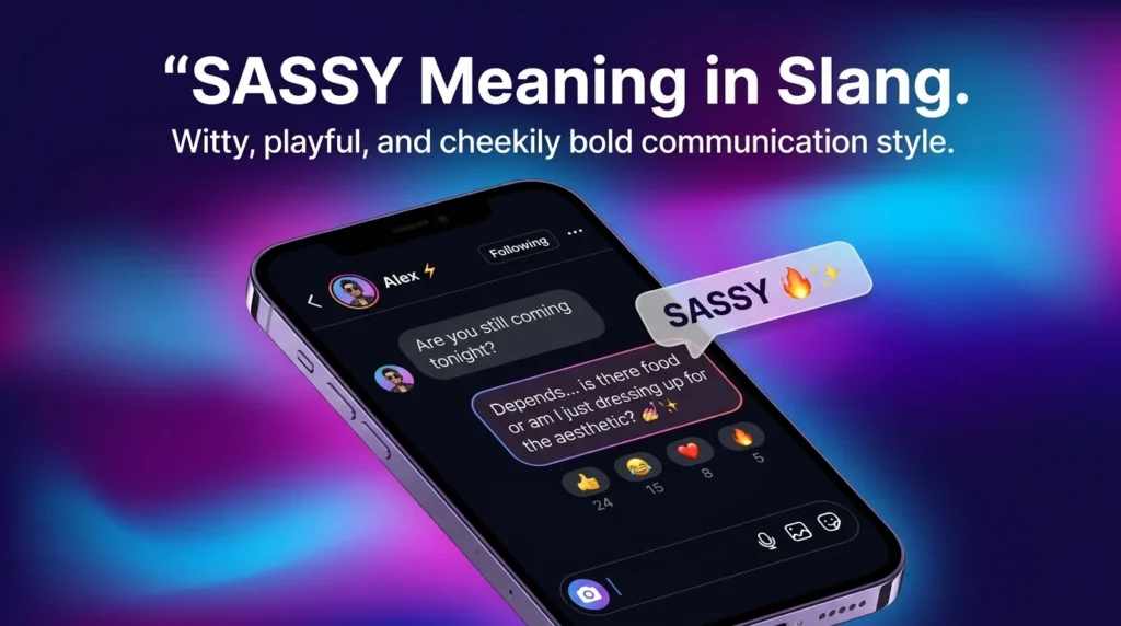 Sassy Meaning in Slang