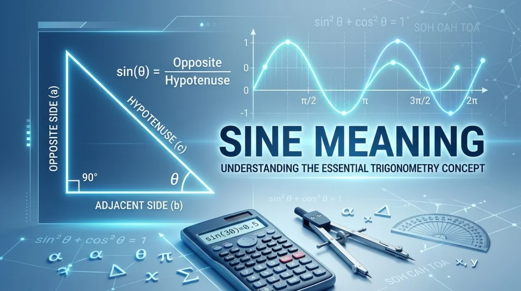 Sine Meaning