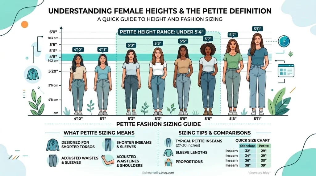What Height Is Considered Petite for Females?