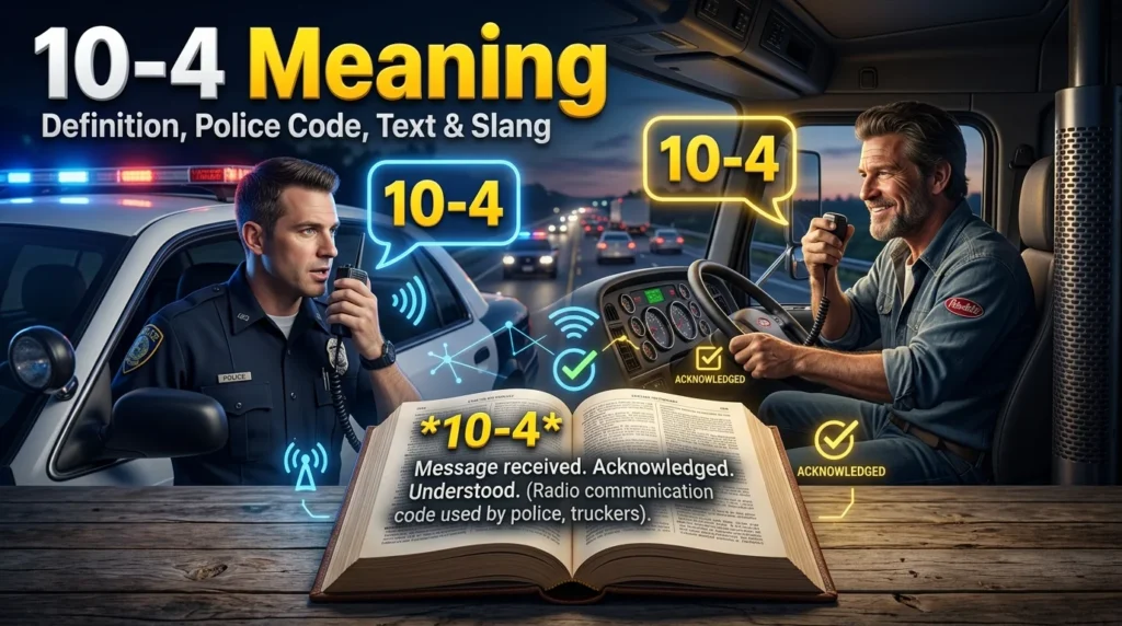 10-4 Meaning