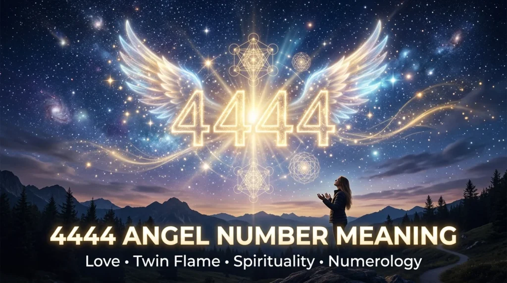 4444 Angel Number Meaning