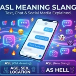 ASL Meaning