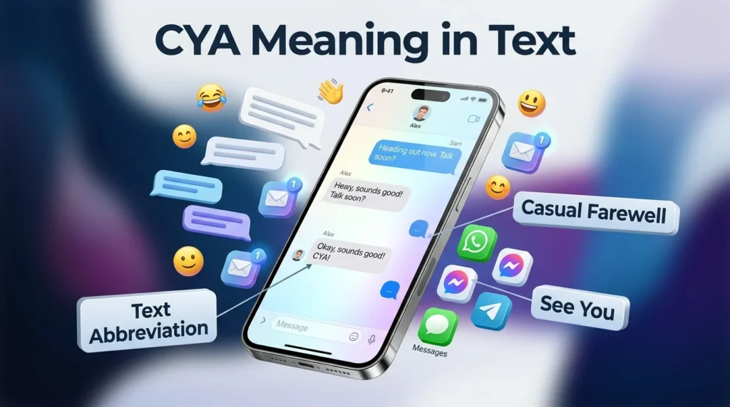 CYA Meaning in Text