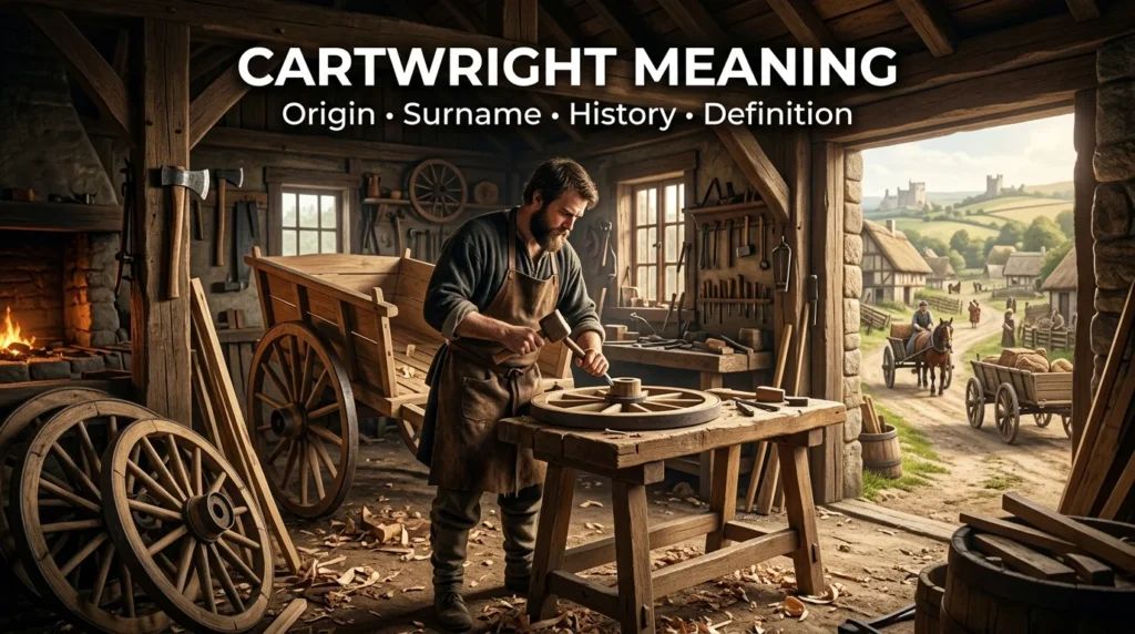 Cartwright Meaning