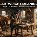 Cartwright Meaning