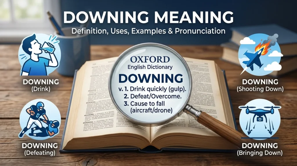 Downing Meaning