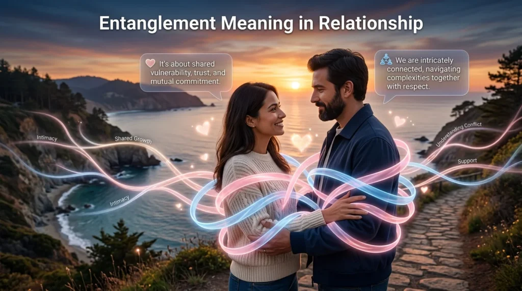 Entanglement Meaning in Relationship