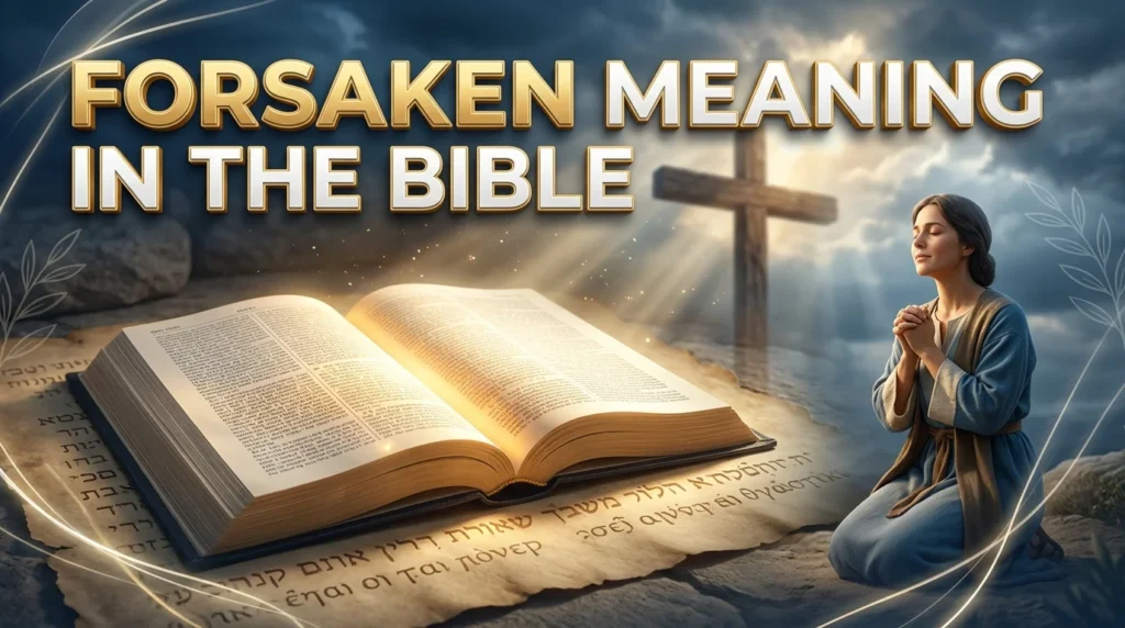 Forsaken Meaning in the Bible