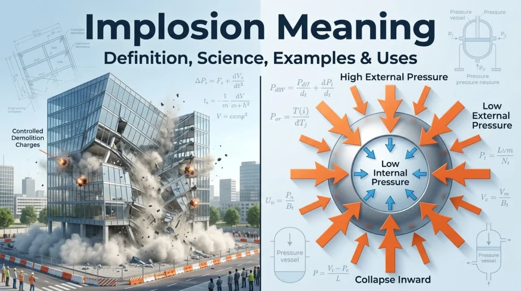 Implosion Meaning