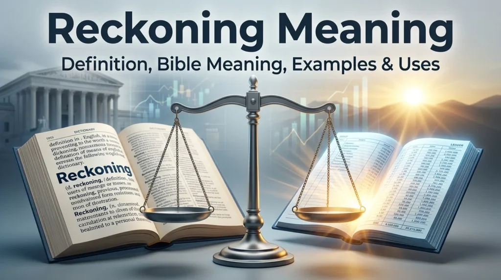 Reckoning Meaning