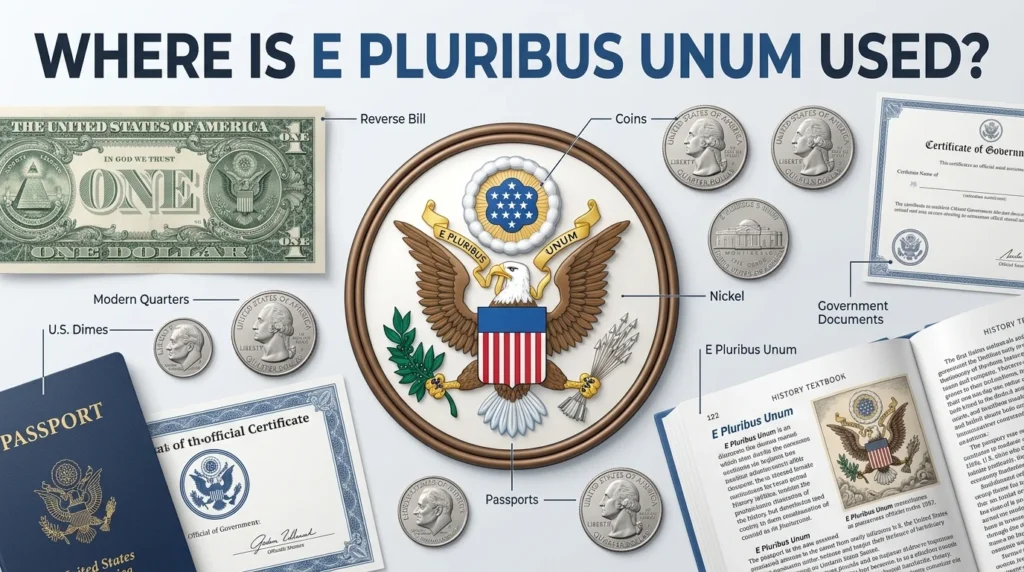Where Is E Pluribus Unum Used?
