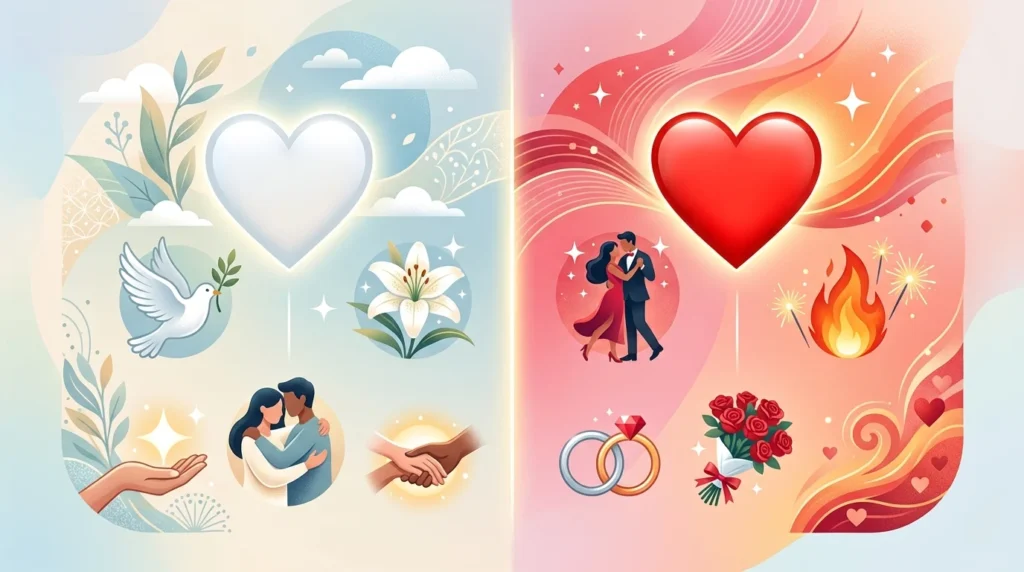 White Heart Meaning In Love