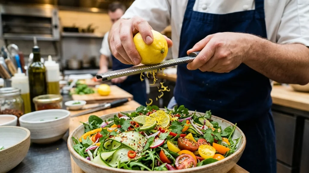 Zesty Meaning in Food