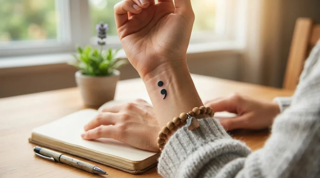Semicolon Tattoo Meaning