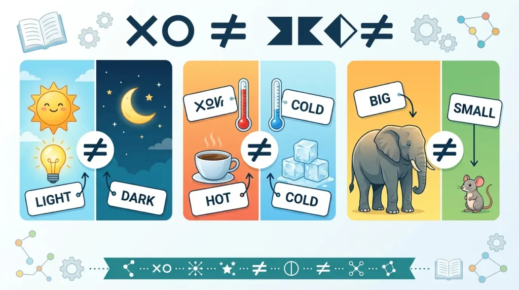 Antonym Definition With Examples