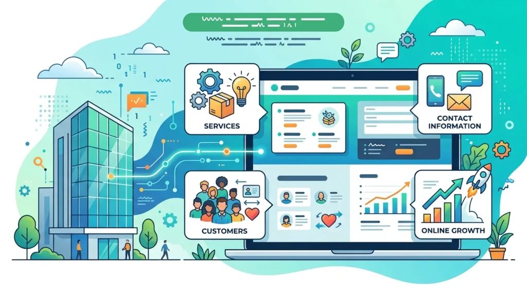 Business Site Meaning in English