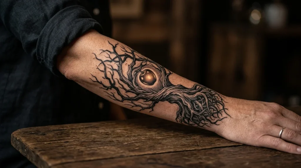 Examples of Poison Tree Tattoo Meaning