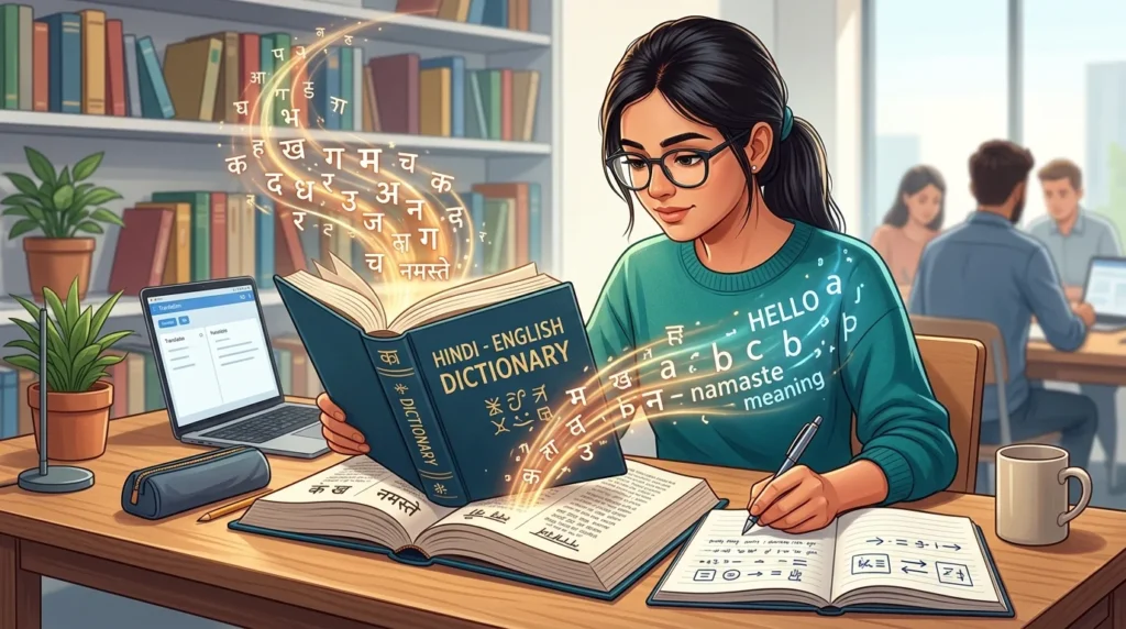 Hindi in English Meaning