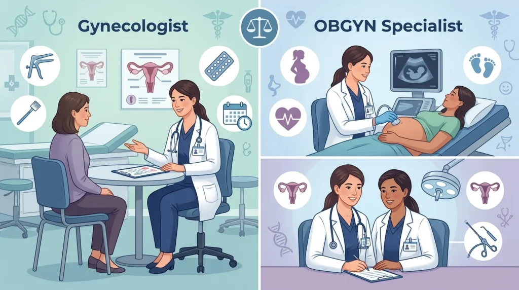 OBGYN vs Gynecologist Difference