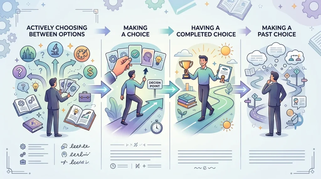 Choose, Chose, Chosen, and Choosing