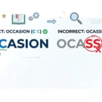 Occasion or Ocassion