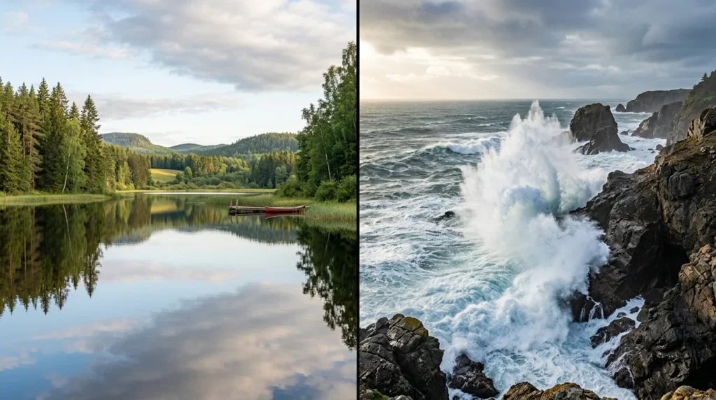 Nature Similes About Water and the Ocean